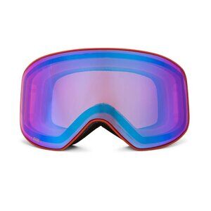 Chloe Cassidy Mask Sunglasses in Brown & Orange